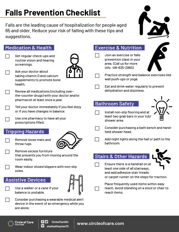 falls prevention checklist