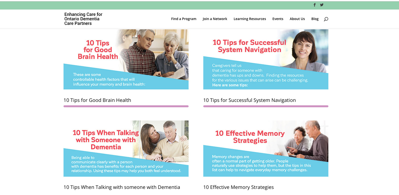 image of 10 tips for dementia carers