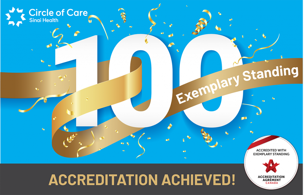 Circle of Care celebrates our Exemplary Standing status from Accreditation Canada